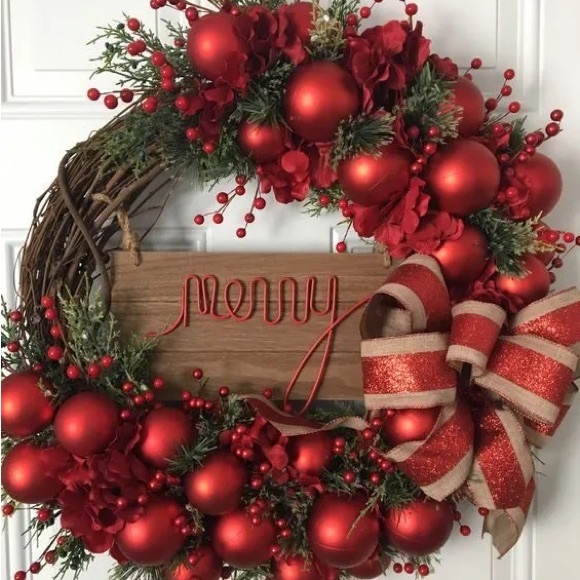 Angel wreath, Christmas wreaths any wreath you want I can make it . - Picture 2 of 9